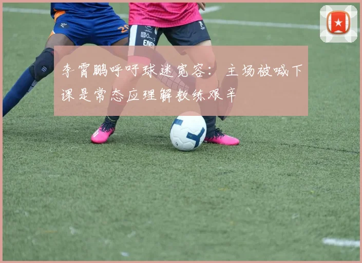 李霄鹏呼吁球迷宽容：主场被喊下课是常态应理解教练艰辛